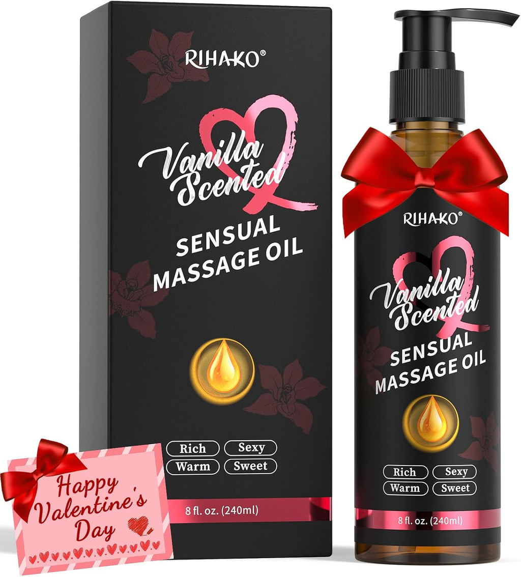 Vanilla Sensual Massage Oil for Couples