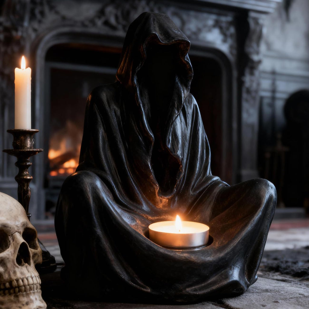 Grim Reaper Candle Holder