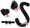 Cat Ears, Tail and Bell Choker Set