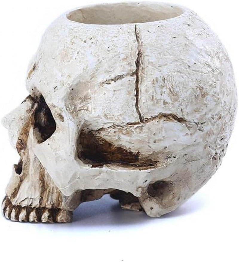 Mini Skull Resin Tea Light Holder