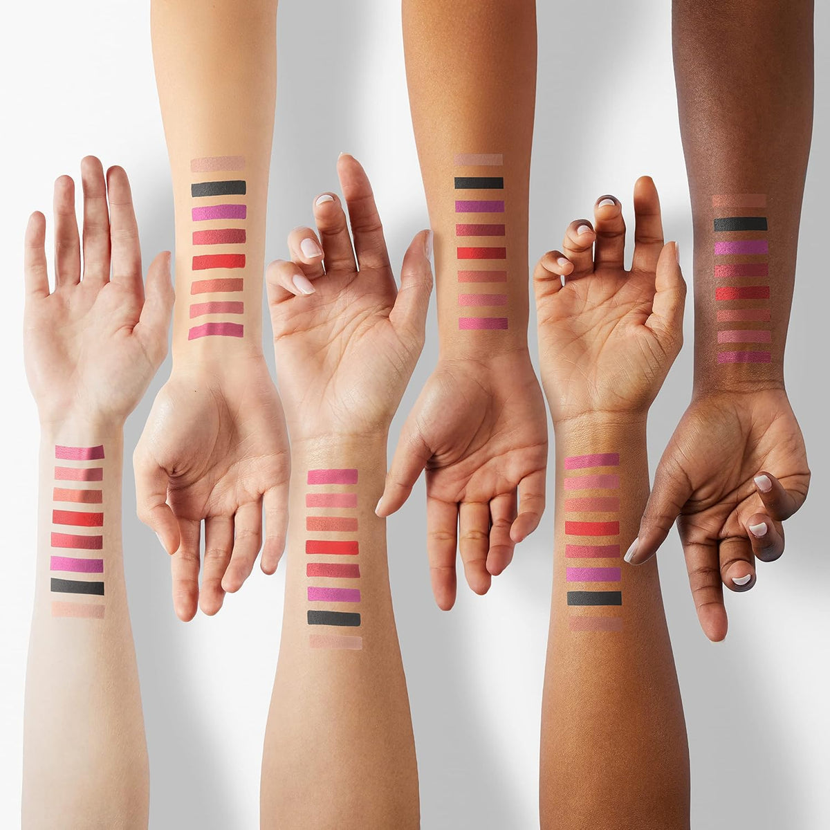 Goth Lip Kit - 7 Matte Lipsticks + Lip Plumper
