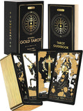 Gold Tarot Deck - Gilded Edges with 200-Page Guidebook