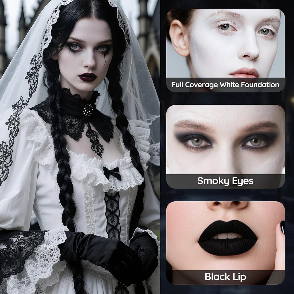 Gothic SFX Makeup Kit with Black Lipstick