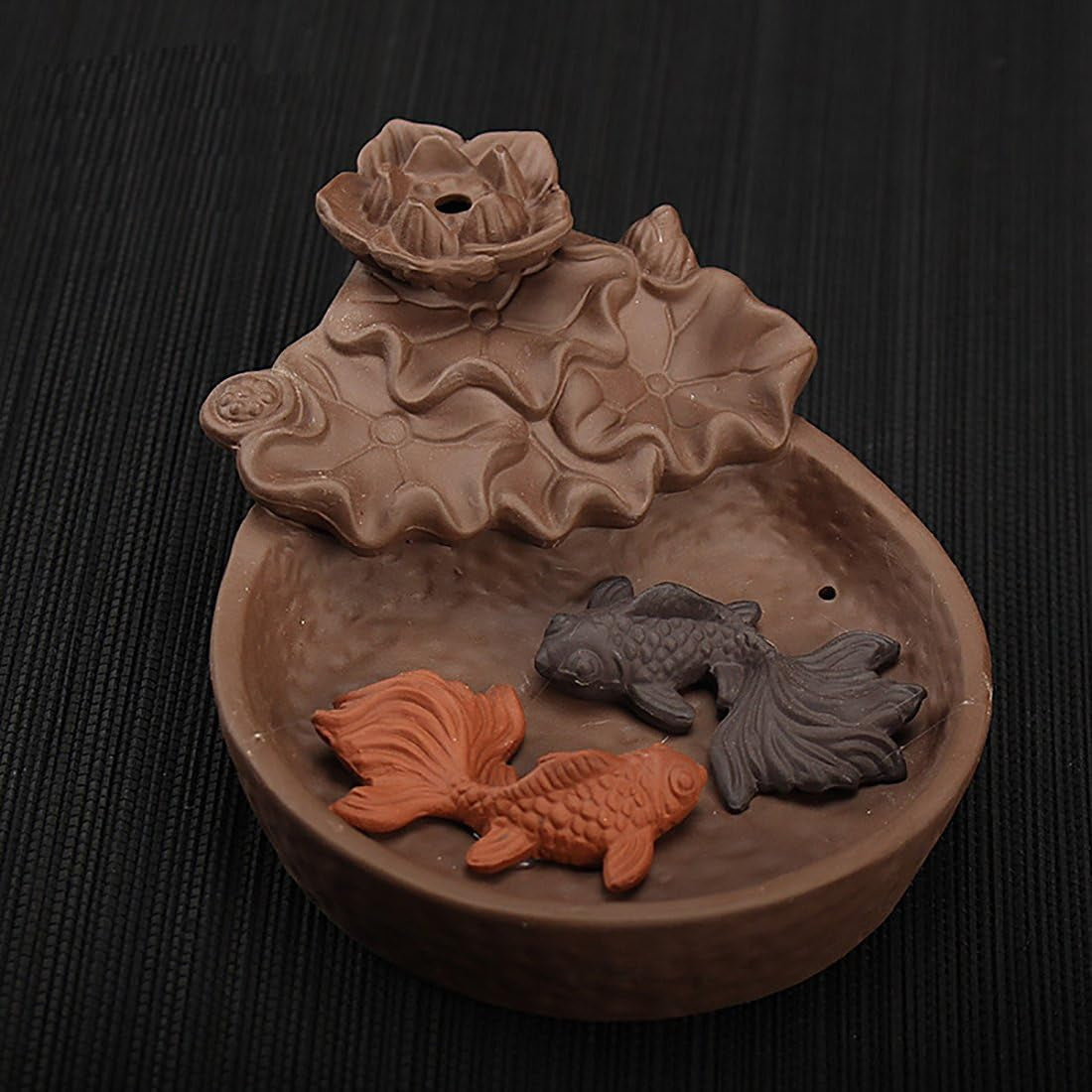 Purple Clay Backflow Incense Burner