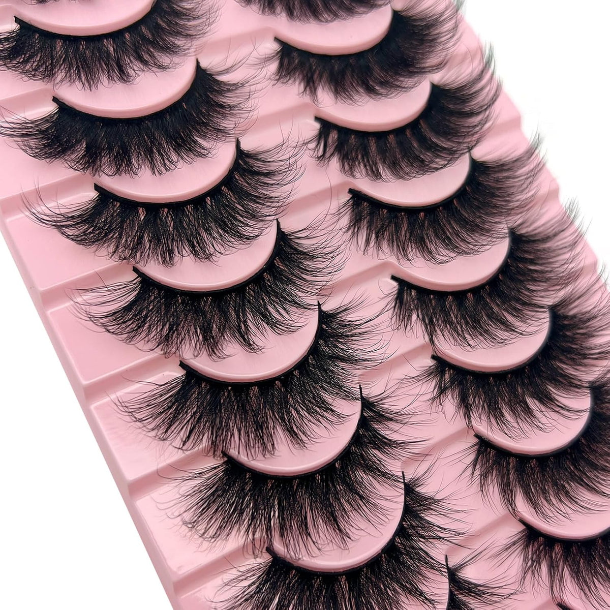 Wispy Cat-Eye Lashes - 10 Pairs