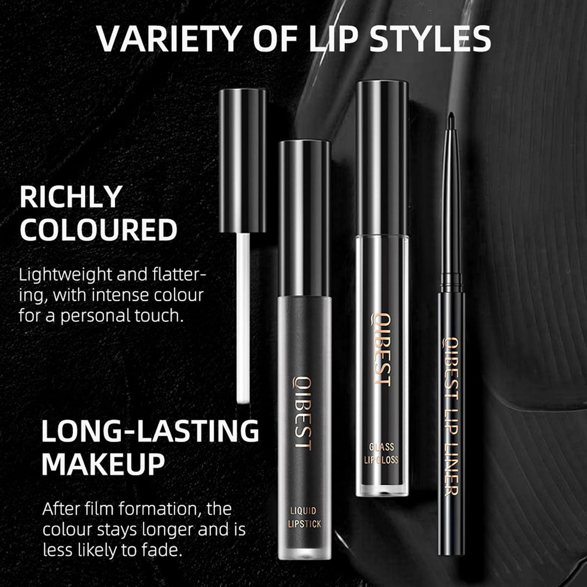 Black Magic 3-In-1 Matte Lip Kit