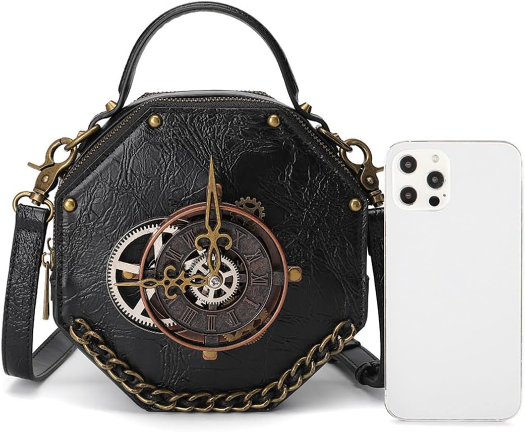Skull Gothic Crossbody Shoulder Bag
