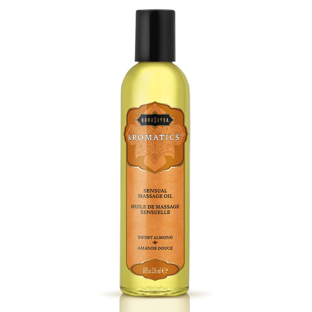 Sweet Almond Sensual Massage Oil, 8 Oz