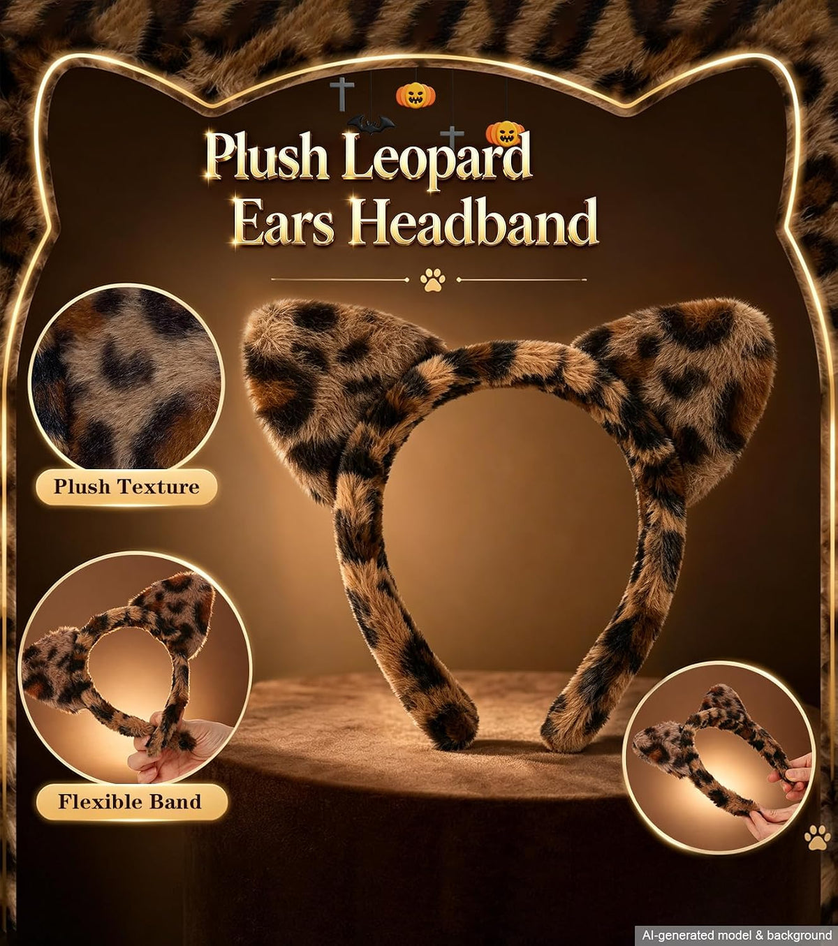 Animal Ears and Tail Costume Set