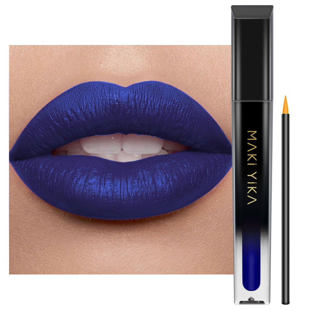 Midnight Blue Matte Liquid Lipstick