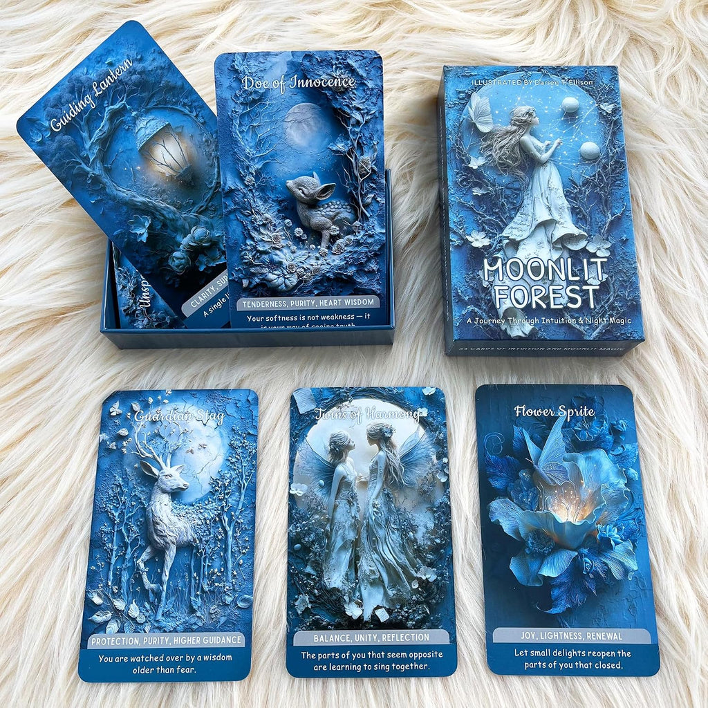 Moonlit Forest Oracle Deck - 54 Cards