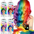 Temporary Hair Color Spray, 4 Colors: Red, Blue, Purple, Green