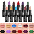 12 Shade Gothic Matte Lipstick Set
