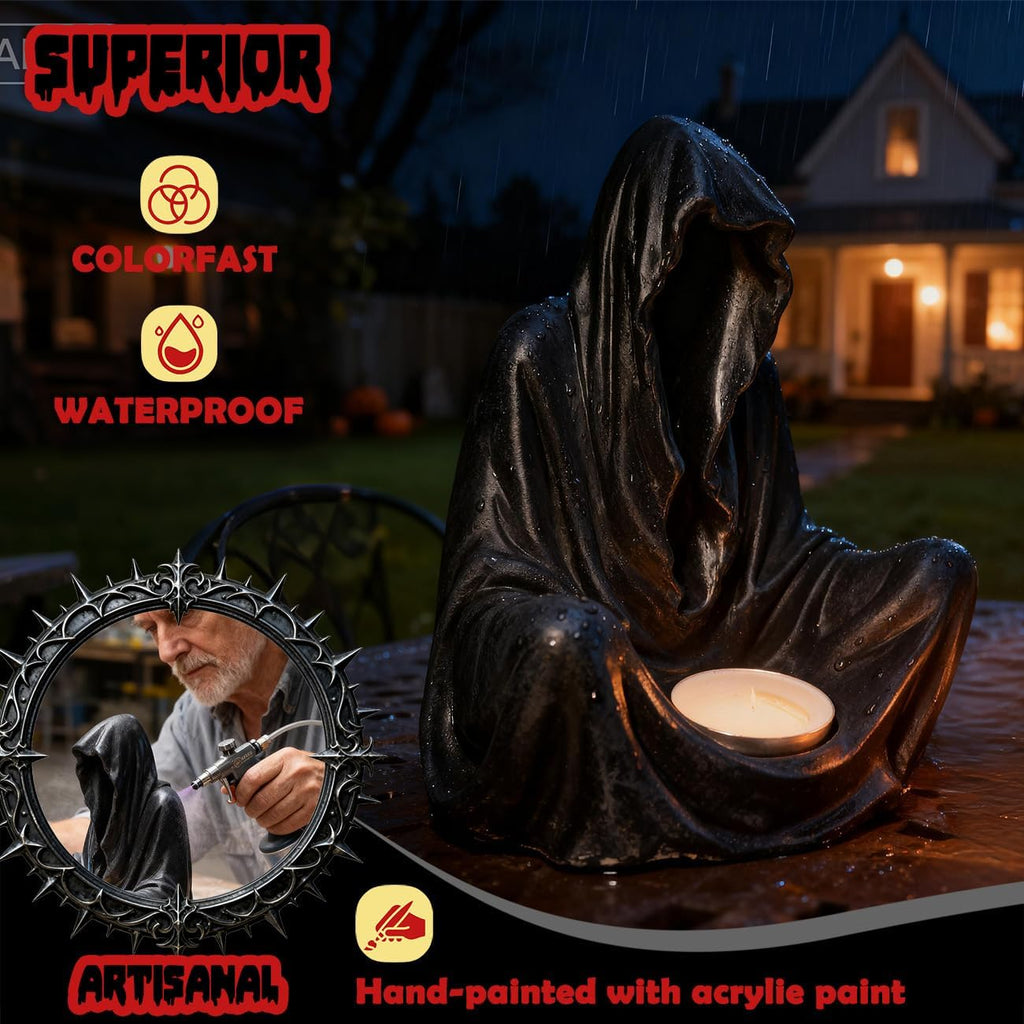 Grim Reaper Candle Holder
