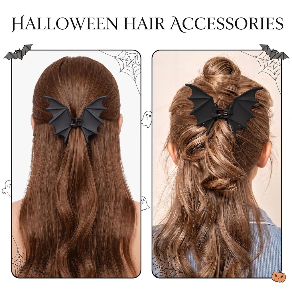 Bat Metal Hair Claw Clip