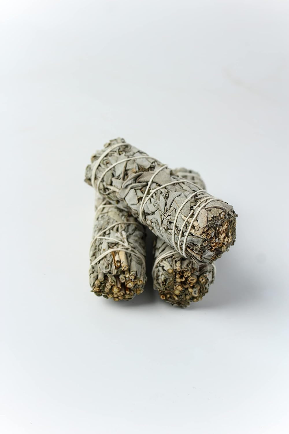 Hand-Tied White Sage Smudge Sticks, 3 Pack