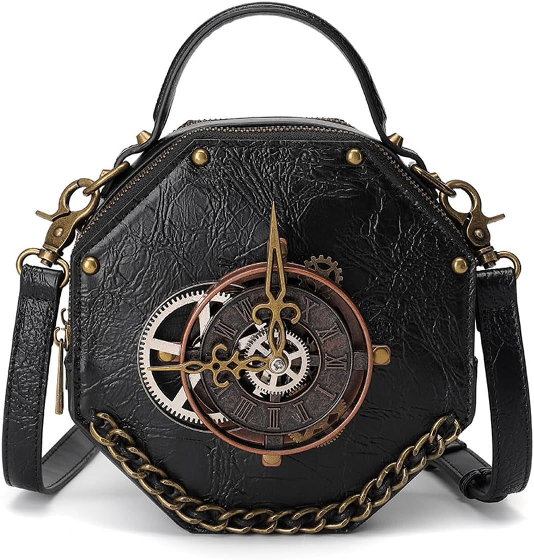 Skull Gothic Crossbody Shoulder Bag