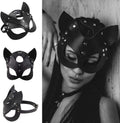 Black Cat Masquerade Mask