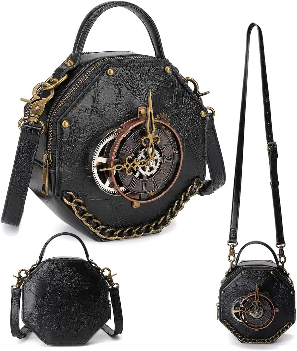 Skull Gothic Crossbody Shoulder Bag