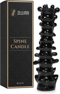 Black Spine Candle - Soy Wax, Cotton Wick