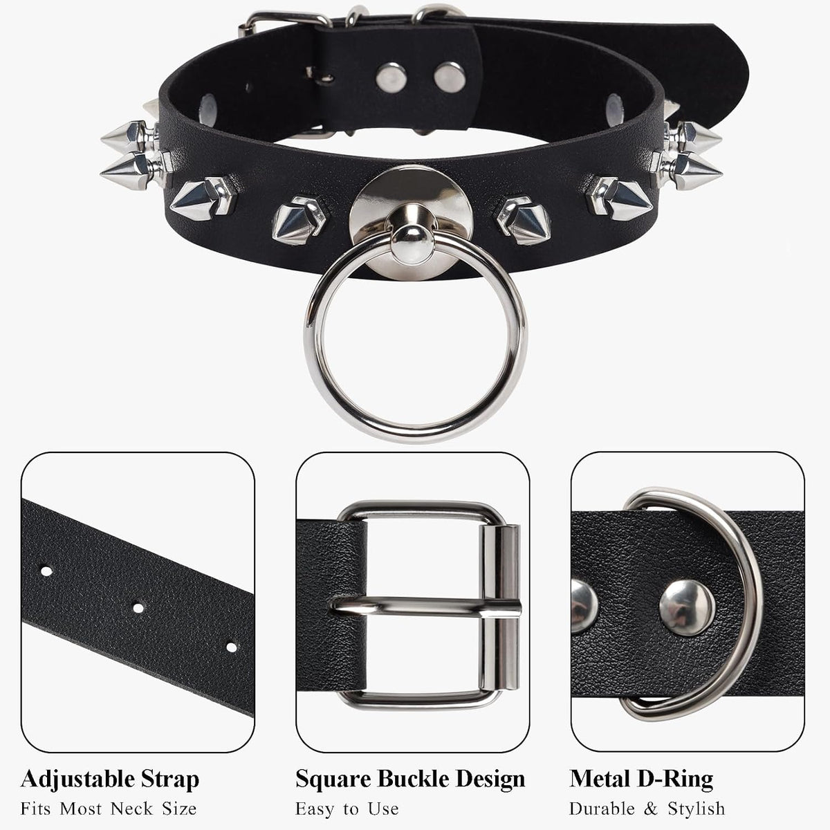 Black Choker Collar