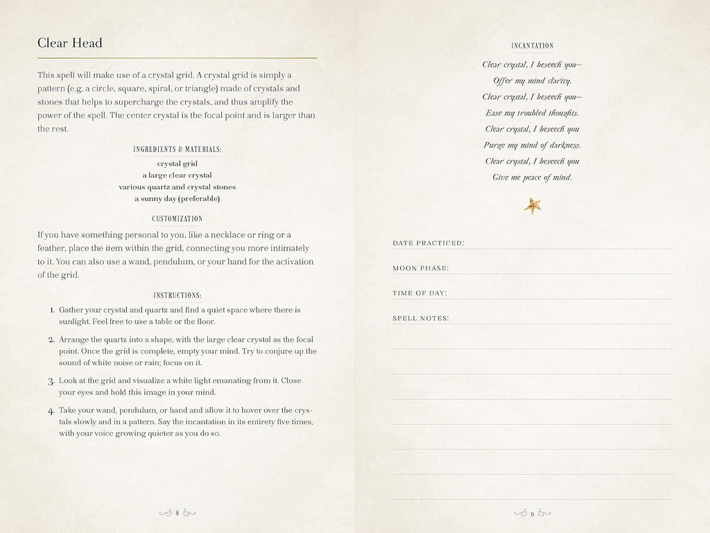 The Book of Shadows: a Journal of Magick, Spells and Rituals