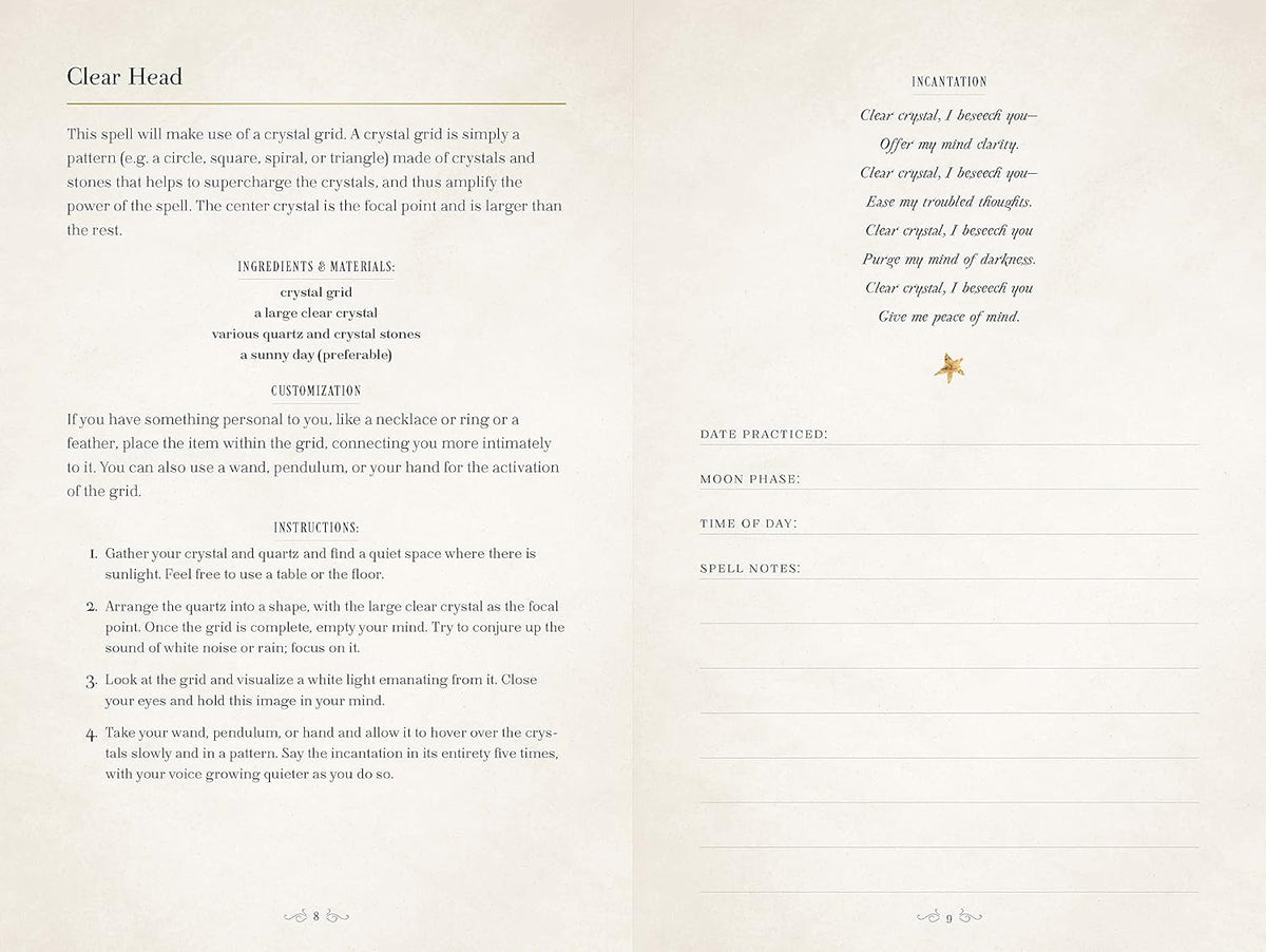 The Book of Shadows: a Journal of Magick, Spells and Rituals