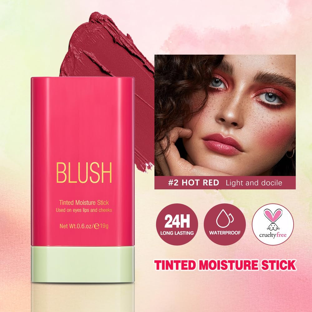 Cheek & Lip Stick - Multi-Use Cream Blush