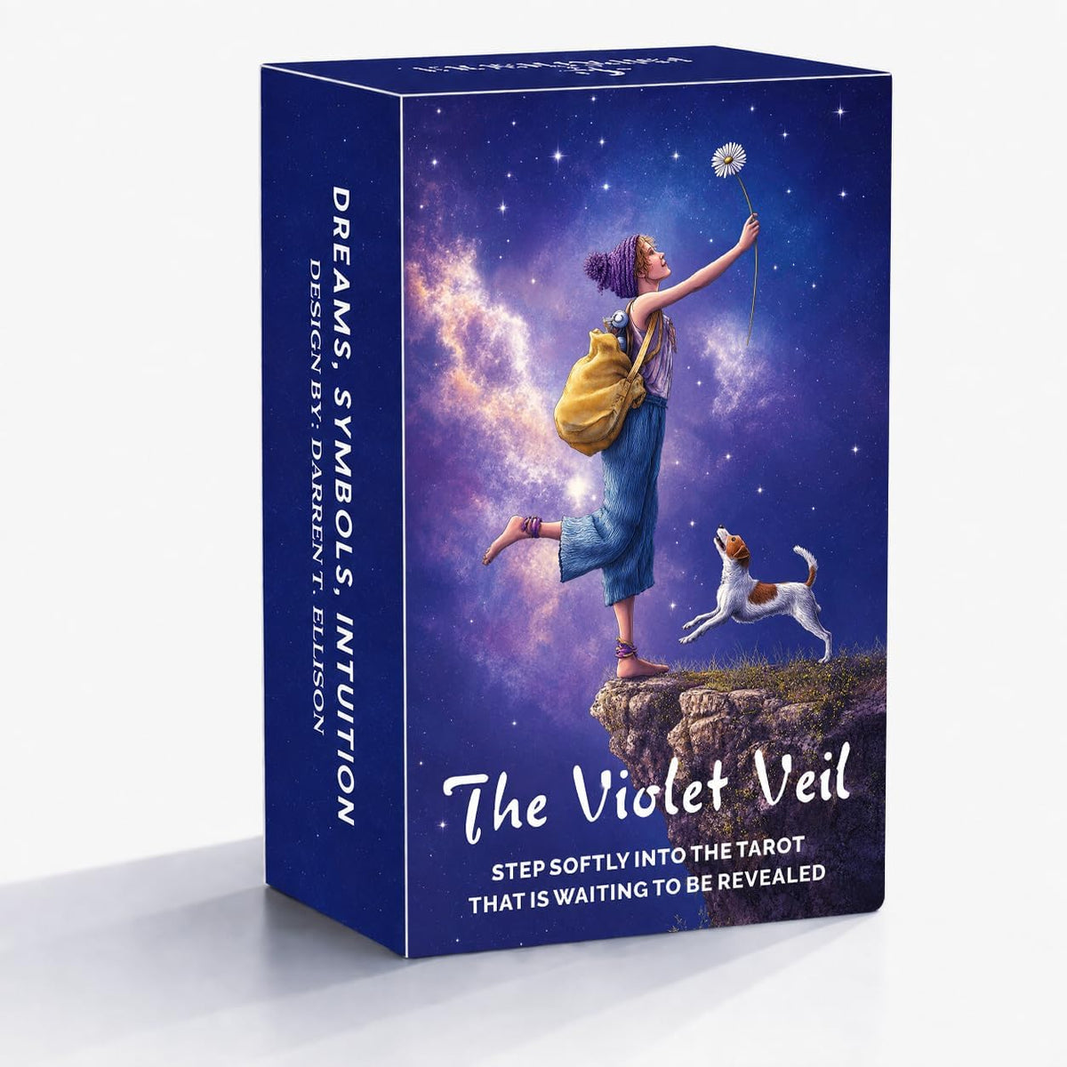 Violet Veil Tarot Deck - 78 Cards with Guidebook