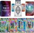 Holographic Tarot Deck - 78 Cards with Guidebook