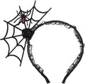 Black Spiderweb Hair Hoop Headband