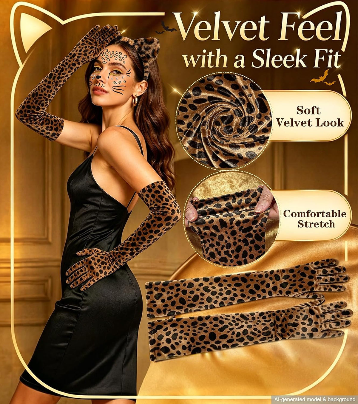 Animal Ears and Tail Costume Set