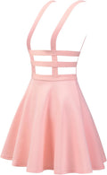 Gothic Pleated Suspender Skirt