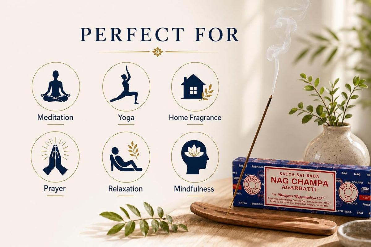 Hand-Rolled Incense Sticks Variety Pack - 6 Scents