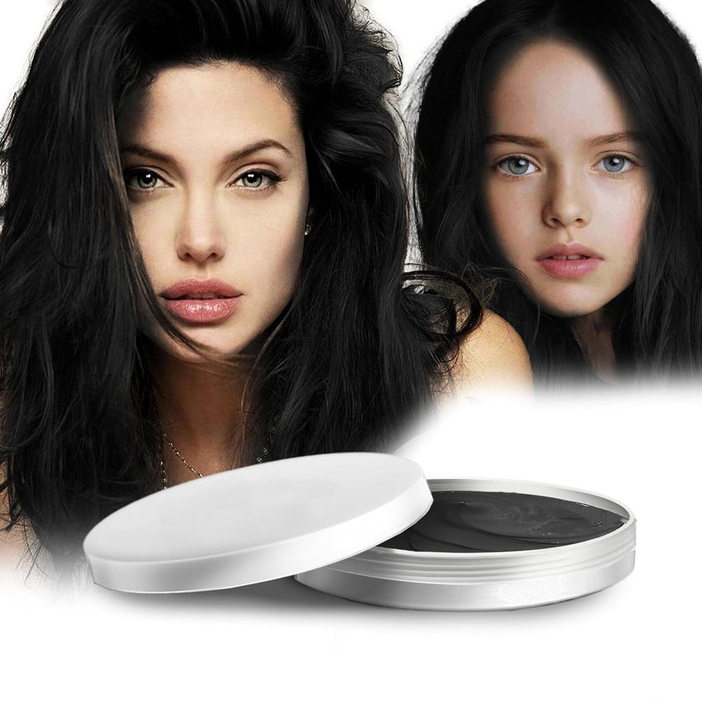 Black Temporary Hair Color Wax