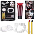 Vampire Makeup Kit with Fake Blood and Teeth