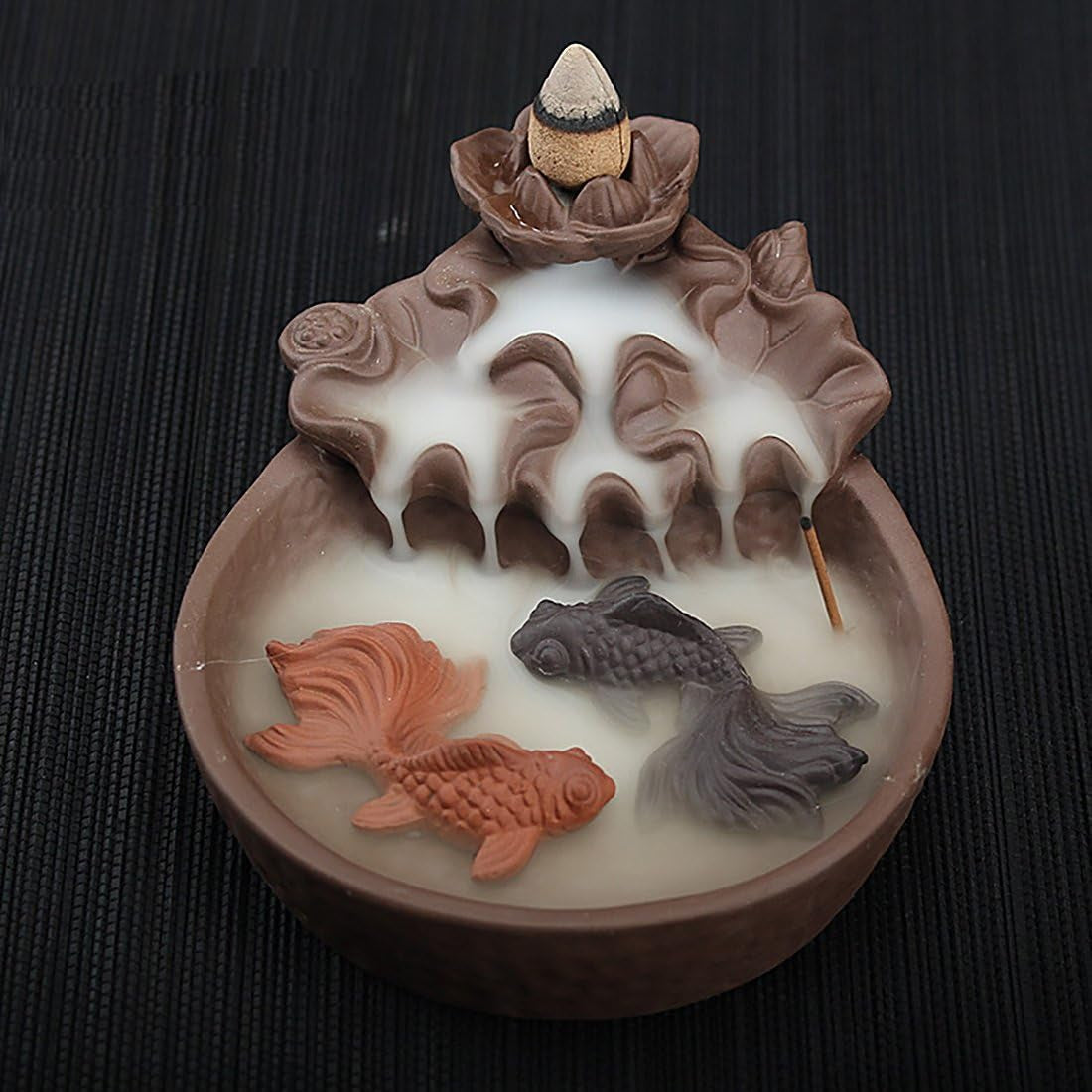 Purple Clay Backflow Incense Burner
