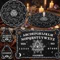 Eye Spirit Board & Crystal Pendulum Set - Black Wood