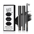 Velvet Black Magic Lip Kit: Liner, Matte Lipstick and Gloss