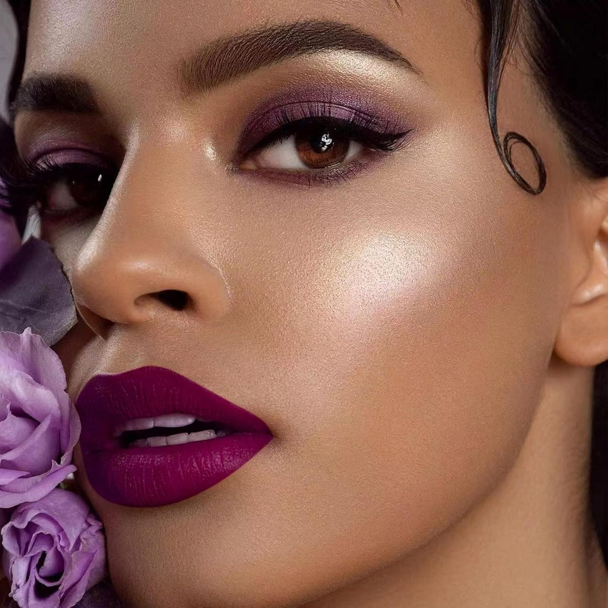 Purple Plum Matte Liquid Lipstick Trio