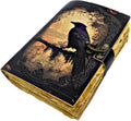 Raven Leather Book of Shadows Grimoire Journal