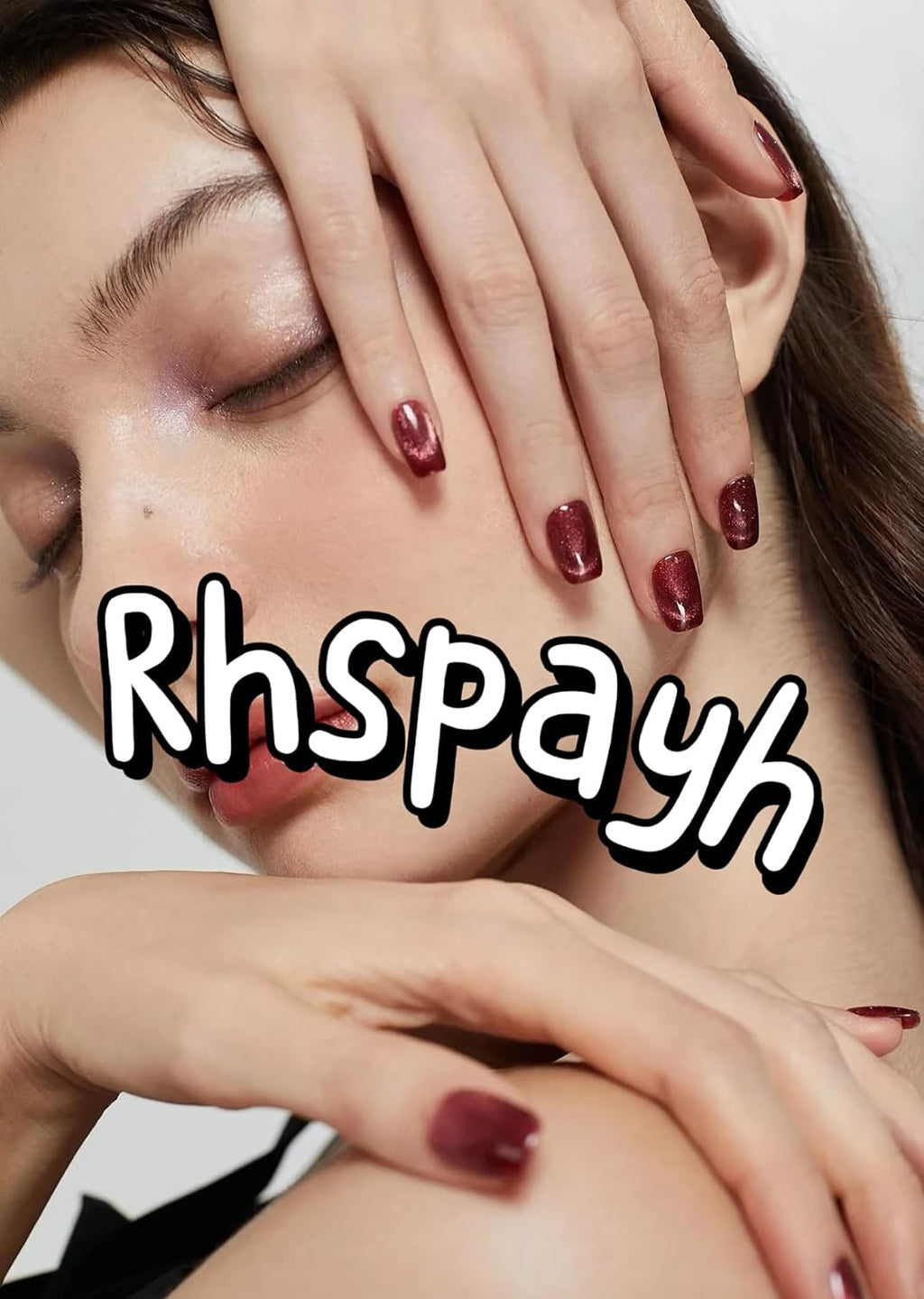 Black Glitter Leopard Press-On Nails