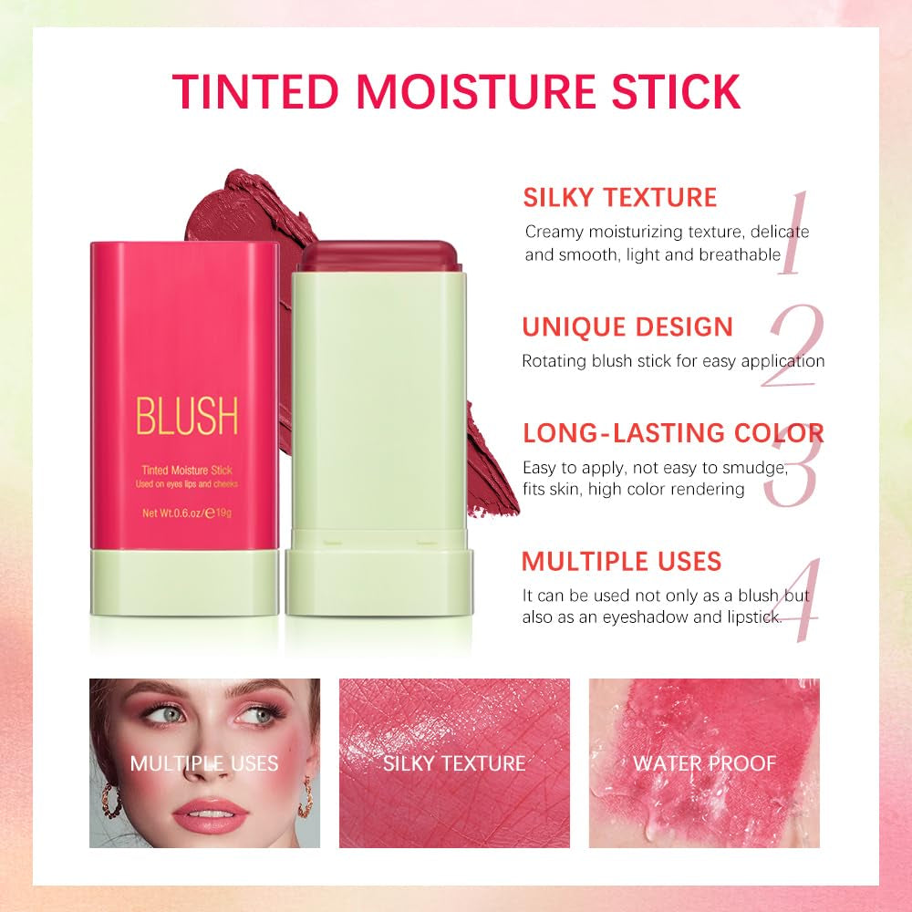 Cheek & Lip Stick - Multi-Use Cream Blush