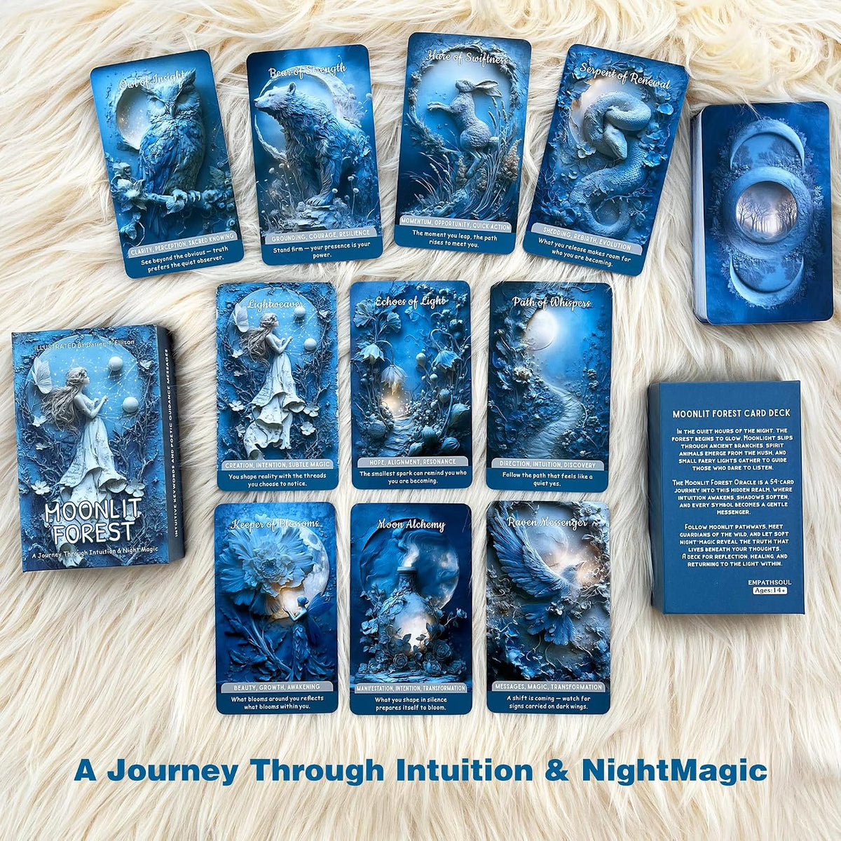 Moonlit Forest Oracle Deck - 54 Cards
