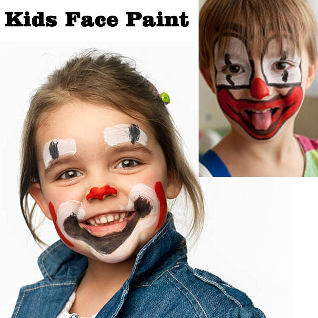Corpse Bride Black and White Face Paint Kit