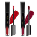Burgundy Matte Liquid Lipstick - 2 Pack
