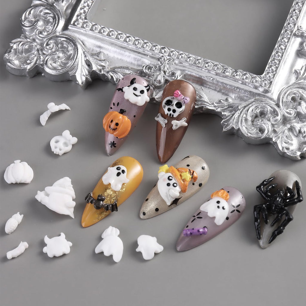 Silicone Nail Art Molds: 3D Bat and Spider