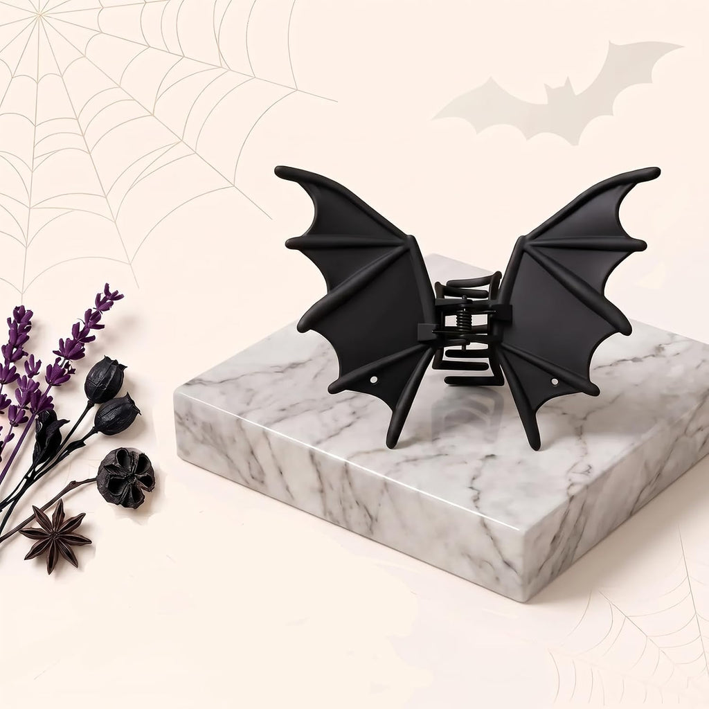 Bat Metal Hair Claw Clip