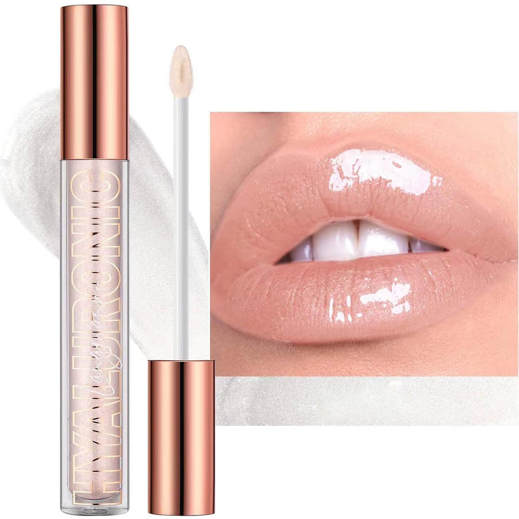Cherry Red Glitter Lip Gloss and Plumper