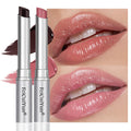 Black Cherry Tinted Lip Balm and Gloss Duo, Black and Pink